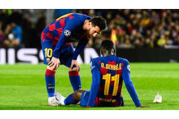 デンベレ、つらい…手術成功も6ヵ月離脱でEURO消滅 画像