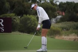 パットと試合感復調で猛チャージ　原英莉花は米ツアー予選突破に「良かったぁ〜！」 画像