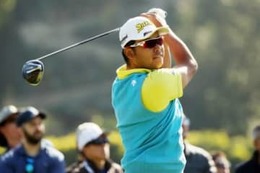 ＜速報＞松山英樹は通算8アンダー・3位タイでホールアウト 画像