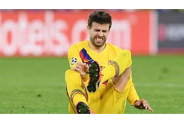 「左足ぐにゃり」のピケ、クラシコ出場は可能に 画像