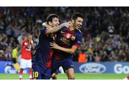 ビジャ、メッシの「最適なポジション」を考察する 画像