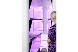 NZ航空、3段ベッドを開発 画像