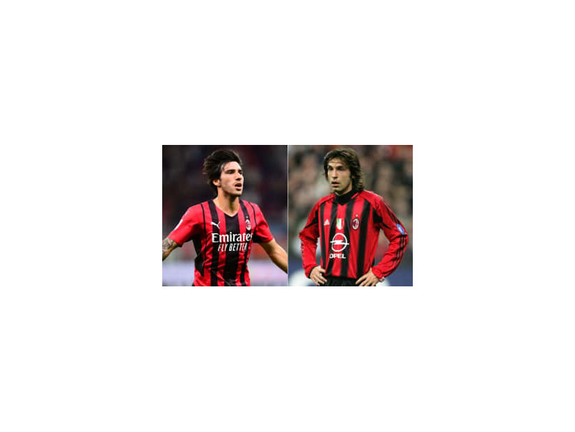 ミランMFトナーリ、ピルロそっくりの超FKを決める！実際に比べてみた