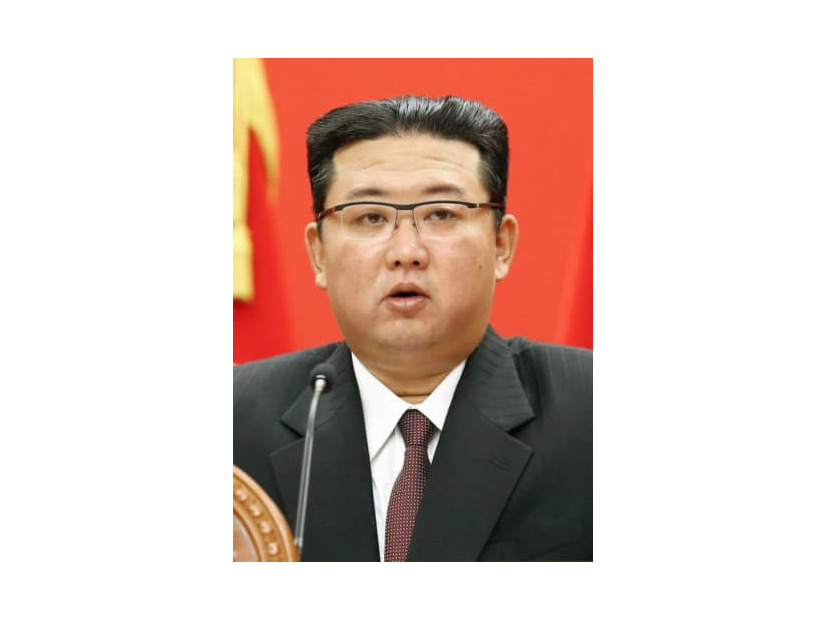 北朝鮮の金正恩朝鮮労働党総書記（朝鮮中央通信＝共同）