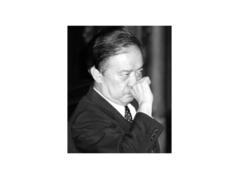 ＜あのころ＞海部首相が総裁選出馬断念