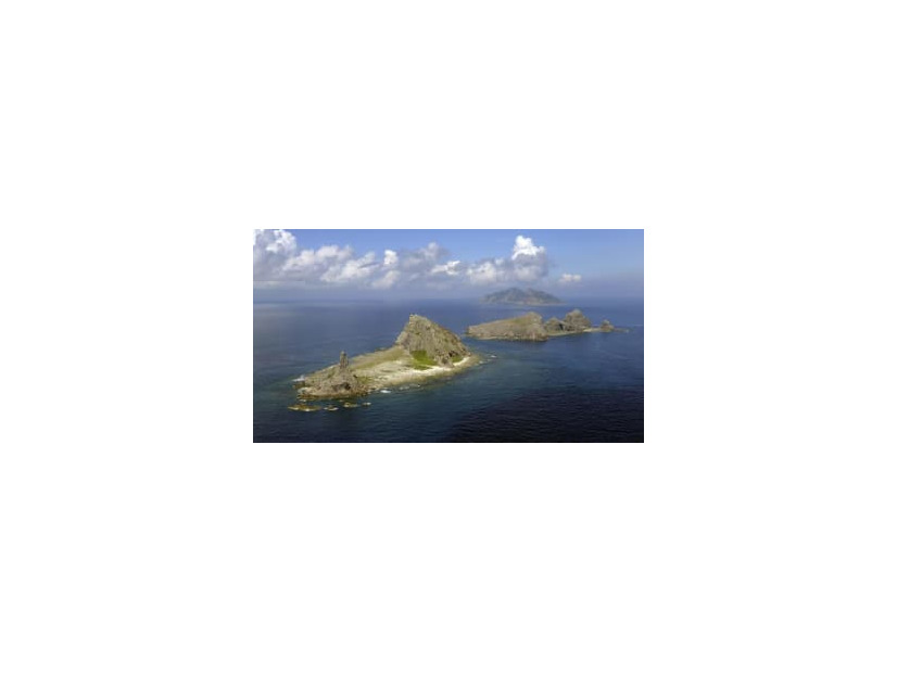 沖縄県・尖閣諸島＝2013年