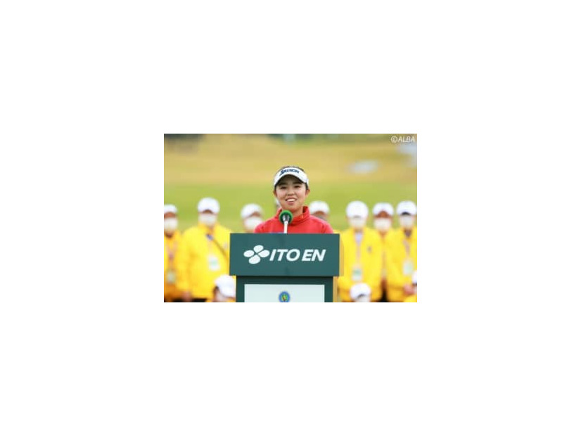 日本勢3番手に浮上した山下美夢有（撮影：福田文平)
