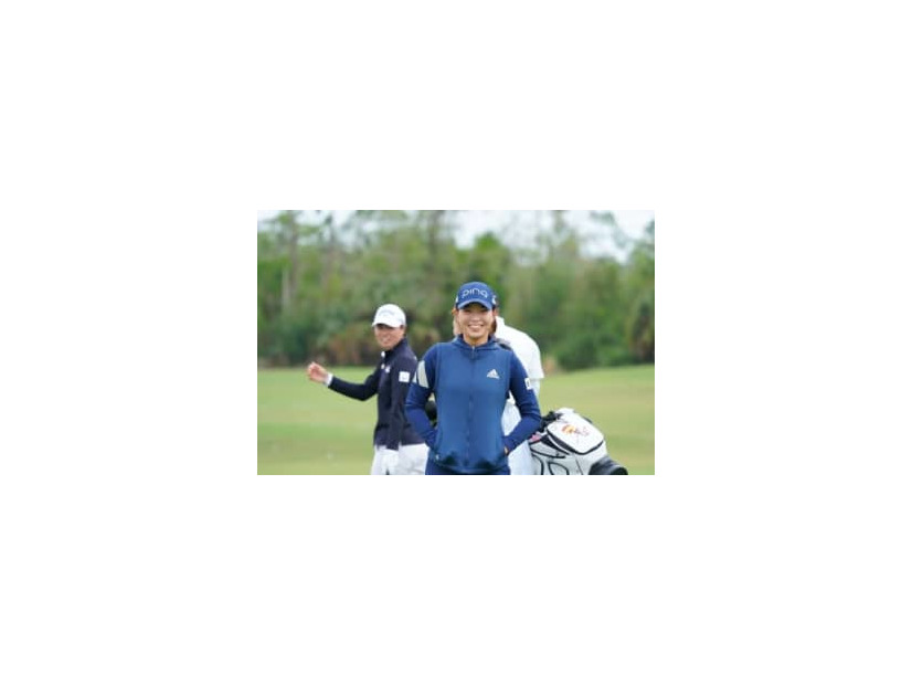渋野日向子が年間女王を決める大会をスタートした（撮影：ALBA)