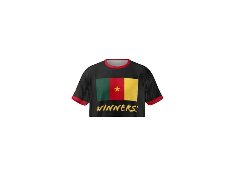 W杯敗退のカメルーン代表、歓喜の「WINNERS」Tシャツを発売する