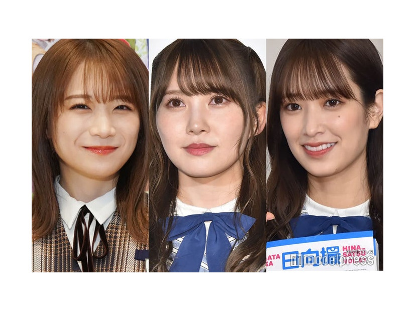 秋元真夏、加藤史帆、佐々木久美（C）モデルプレス