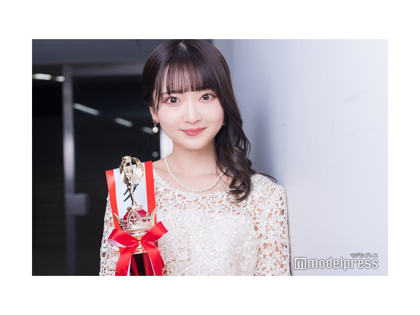 「MISS OF MISS CAMPUS QUEEN CONTEST 2023」でグランプリを獲得した宮本李菜（C）モデルプレス