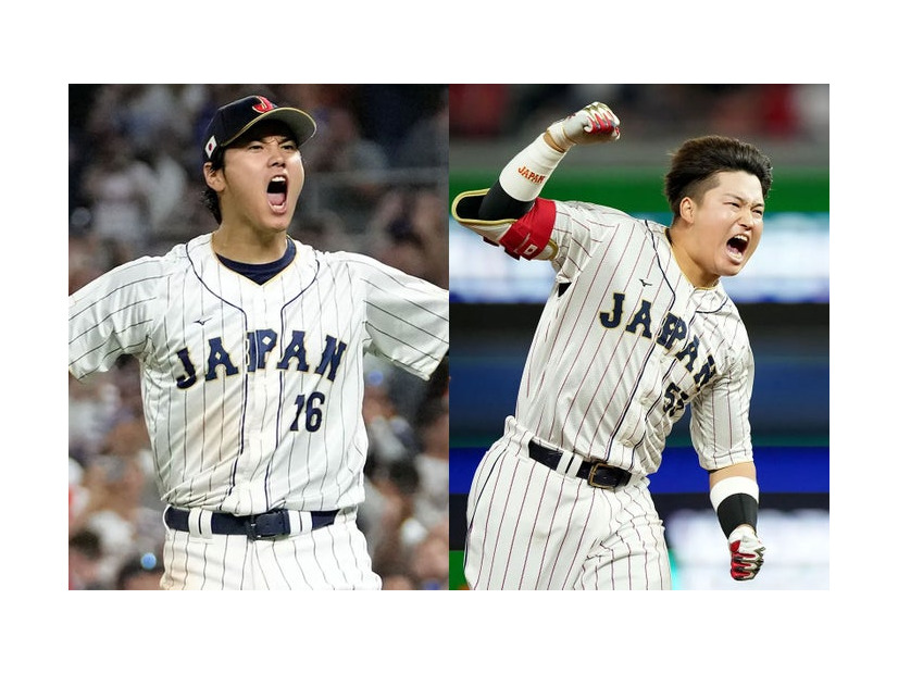 大谷翔平選手、村上宗隆選手／Photo by Getty Images