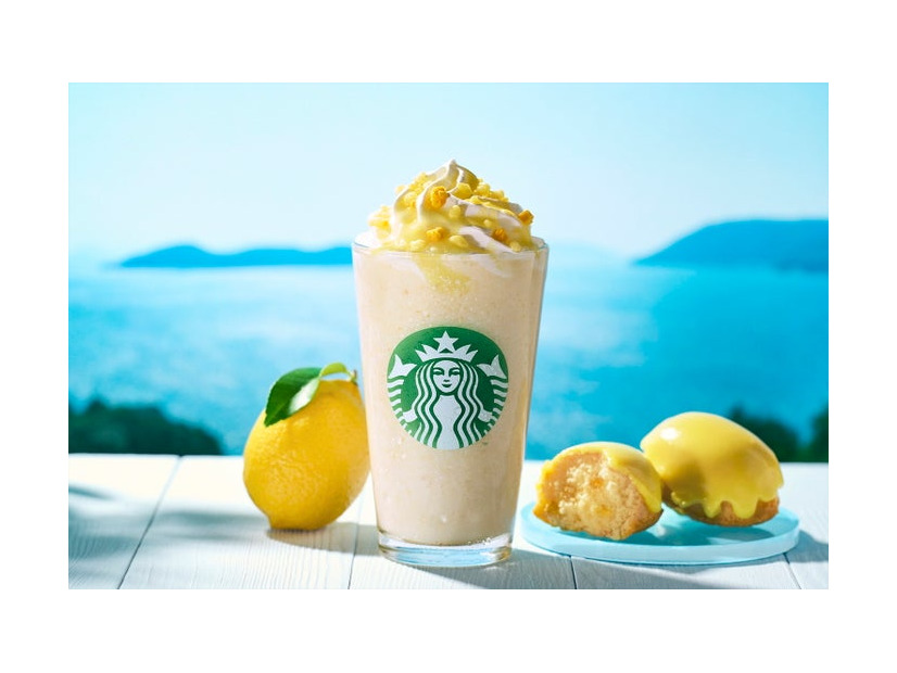 瀬戸内 レモンケーキ フラペチーノ／画像提供：スターバックス コーヒー ジャパン