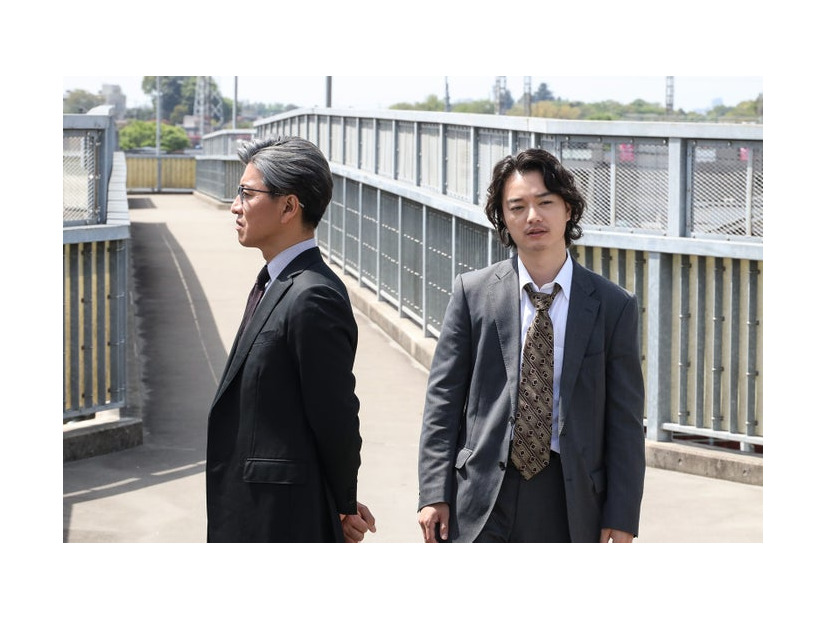 木村拓哉、染谷将太「風間公親－教場0－」第9話より（C）フジテレビ