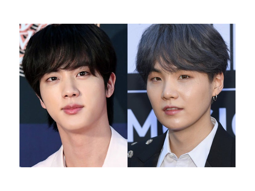 JIN。SUGA／photo by Getty Images