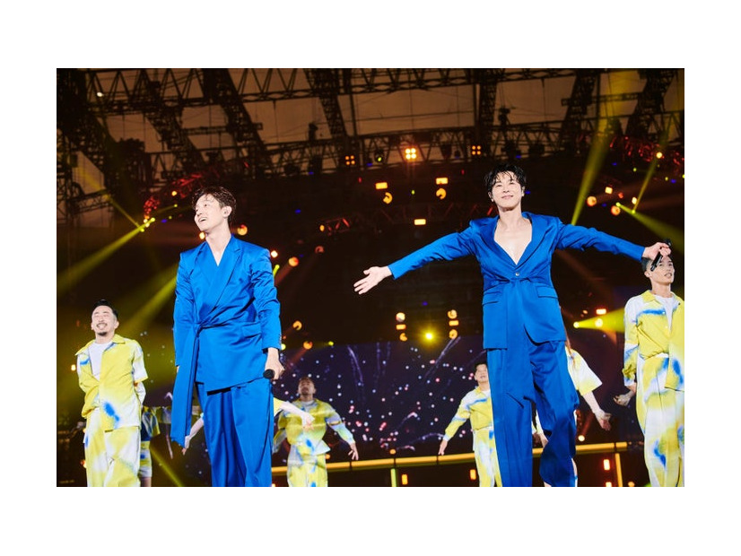 東方神起「東京ドーム公演」より（提供写真）