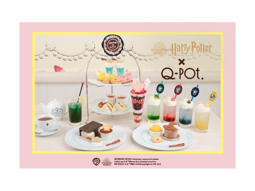 Harry Potter×Q-pot CAFE．コラボレーションメニュー.／提供画像