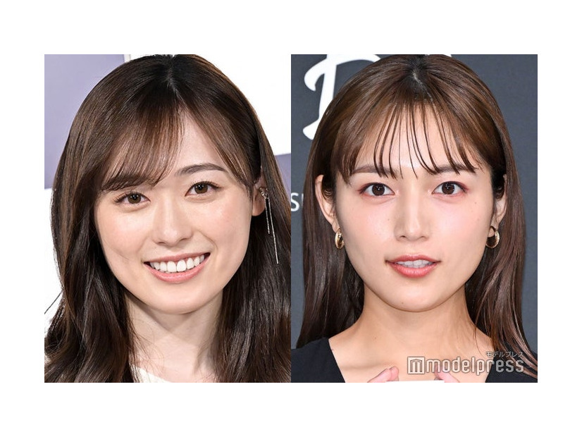 福原遥、川口春奈 （C）モデルプレス