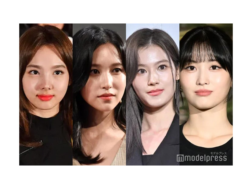 ナヨン（NAYEON）、ミナ（MINA）、サナ（SANA）、モモ（MOMO）（C）モデルプレス