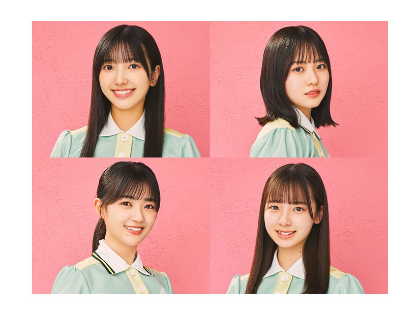 （上段左から）小西夏菜実、正源司陽子（下段左から）平尾帆夏、渡辺莉奈（提供写真）
