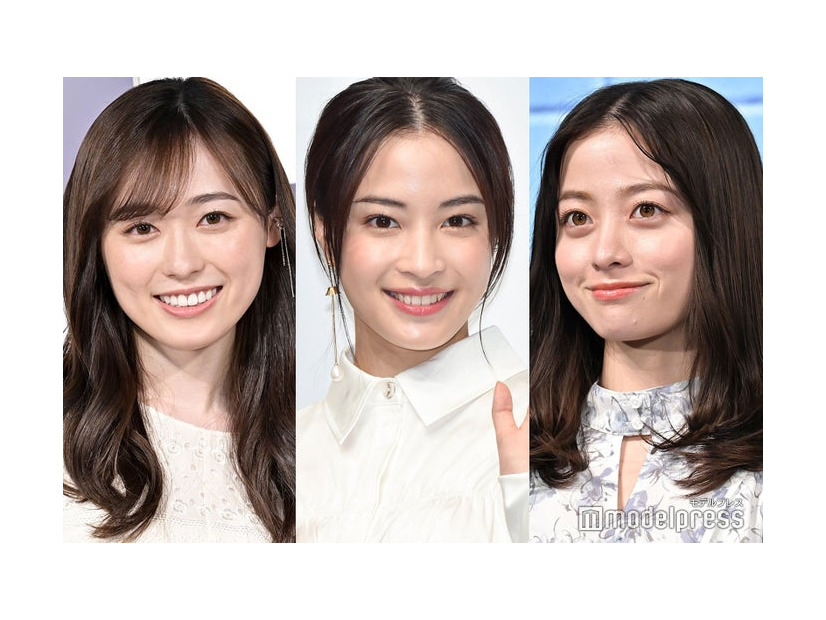 福原遥、広瀬すず、橋本環奈（C）モデルプレス