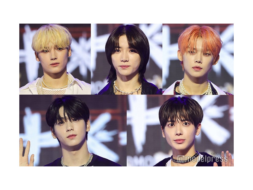 （左上段から）HUENINGKAI、BEOMGYU、YEONJUN（左下段から）SOOBIN、TAEHYUN（C）モデルプレス