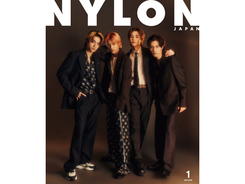 「NYLON JAPAN」1月号（カエルム、11月28日発売）表紙：WayV（C）NYLON JAPAN