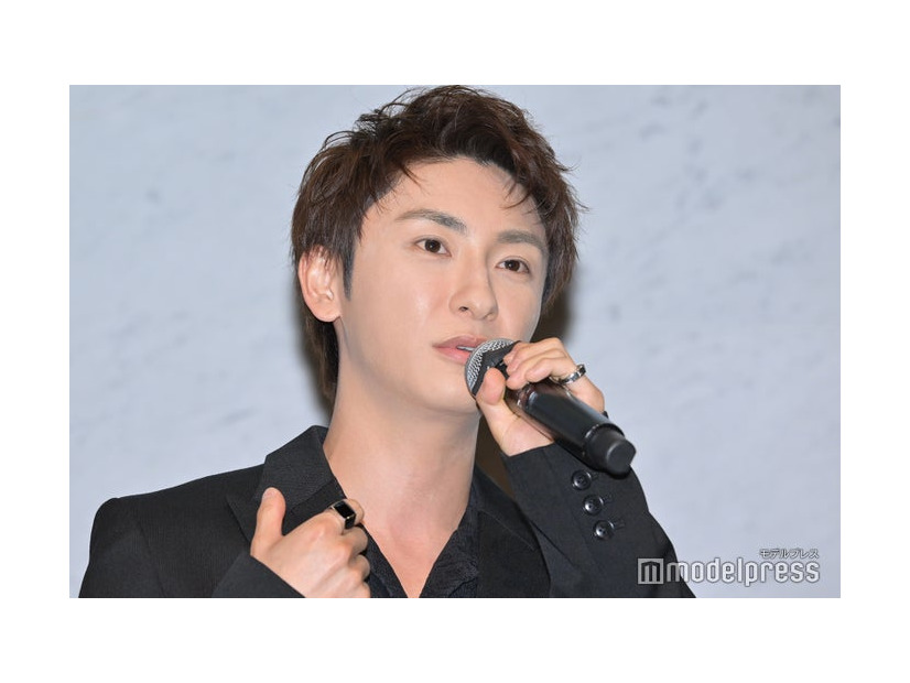 イベントに登場した與真司郎（C）モデルプレス