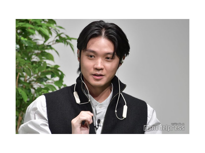 新ラインナップ発表会に出席した磯村勇斗（C）モデルプレス