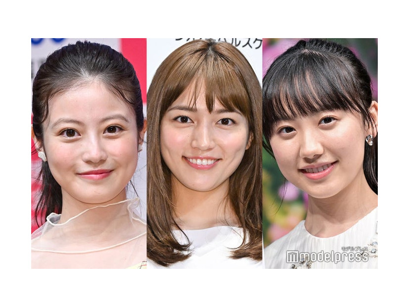 今田美桜、川口春奈、芦田愛菜（C）モデルプレス