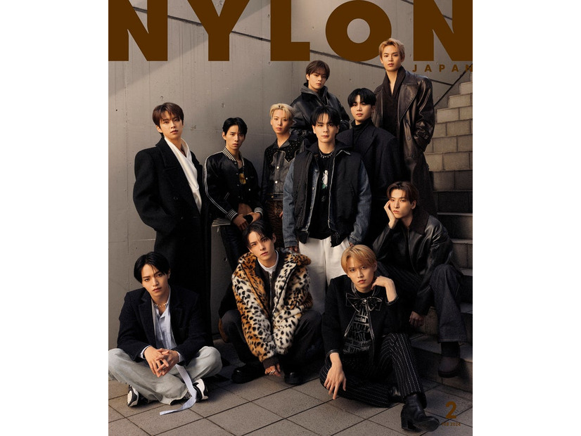 「NYLON JAPAN」2月号（カエルム、12月27日発売）表紙：JO1（C）NYLON JAPAN