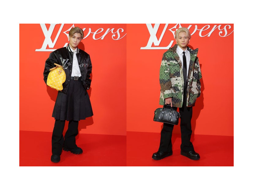 岩田剛典、平野紫耀（C）LOUIS VUITTON