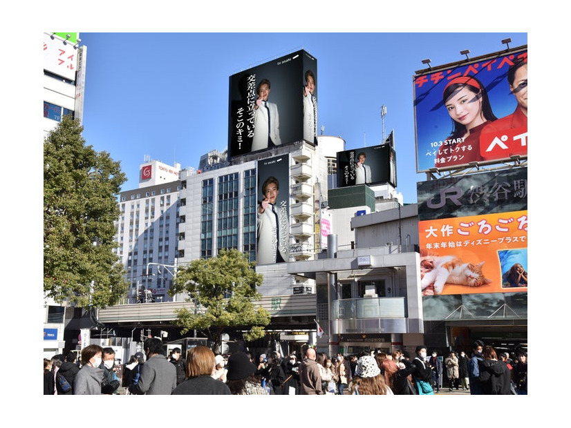 「マルス-ゼロの革命-」渋谷ビジョン特別映像（C）テレビ朝日