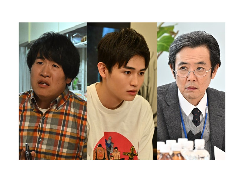 森田甘路、西垣匠、岡部たかし（C）TBS