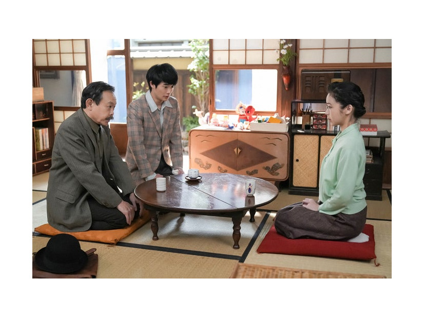 近藤芳正、三浦獠太、趣里「ブギウギ」第105話（C）NHK