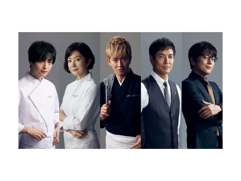 玉森裕太、鈴木京香、木村拓哉、沢村一樹、及川光博（C）TBS