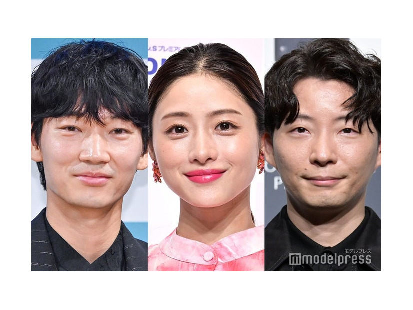 （左から）綾野剛、石原さとみ、星野源（C）モデルプレス