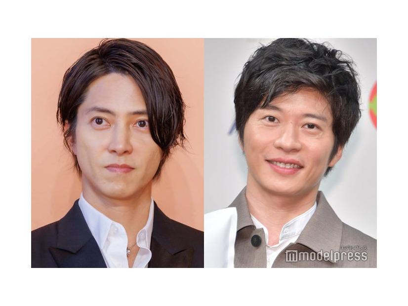 山下智久、田中圭（C）モデルプレス