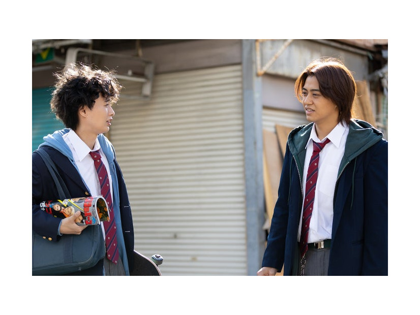 井上瑞稀、高橋海人「95」第4話より（C）「95」製作委員会