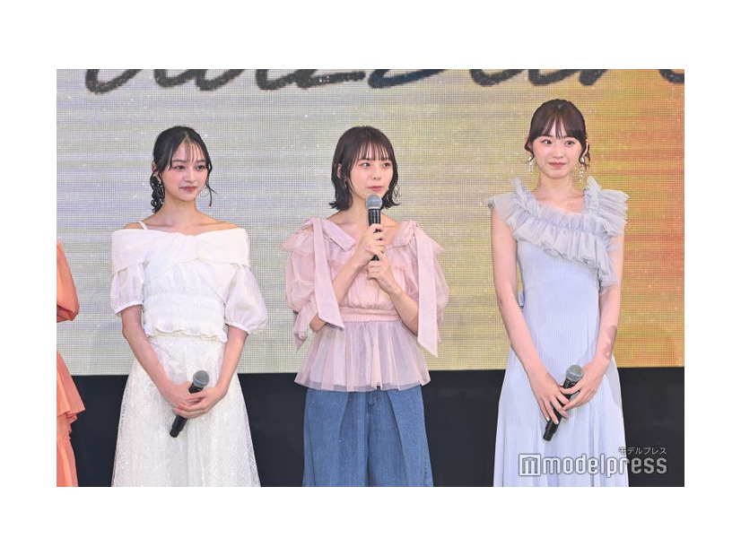 佐藤和奏、菊地姫奈、村上なずな（C）モデルプレス