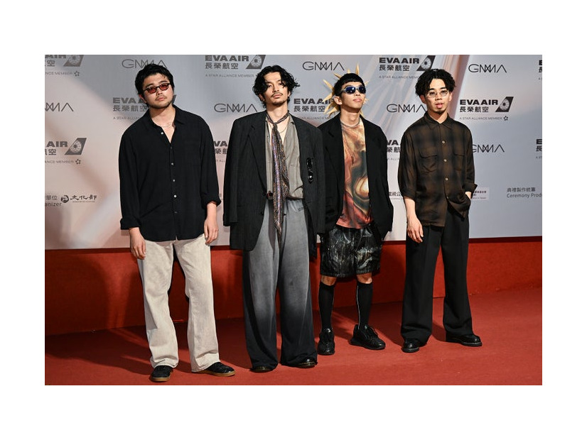 King Gnu／井口理、常田大希、勢喜遊、新井和輝／Photo by Getty Images