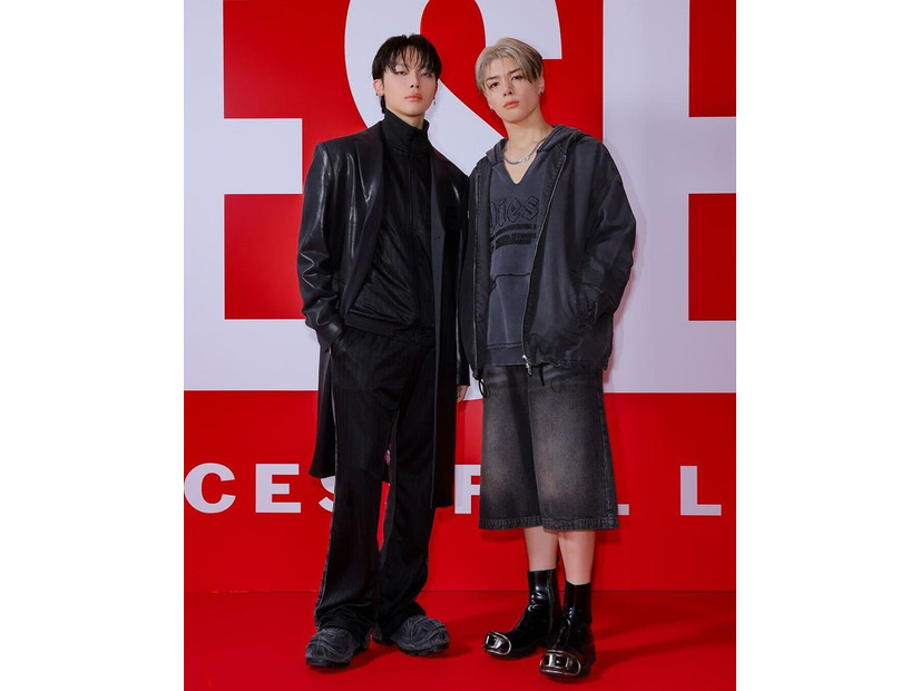 NICHOLAS（ニコラス）、MAKI（マキ）／DIESEL SHIBUYA STORE OPENING（提供写真）