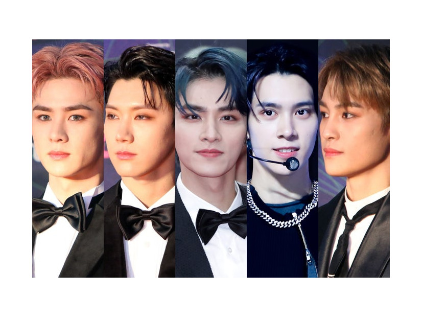 WayV（クン、テン、シャオジュン、ヘンドリー、ヤンヤン）／Photo by Getty Images