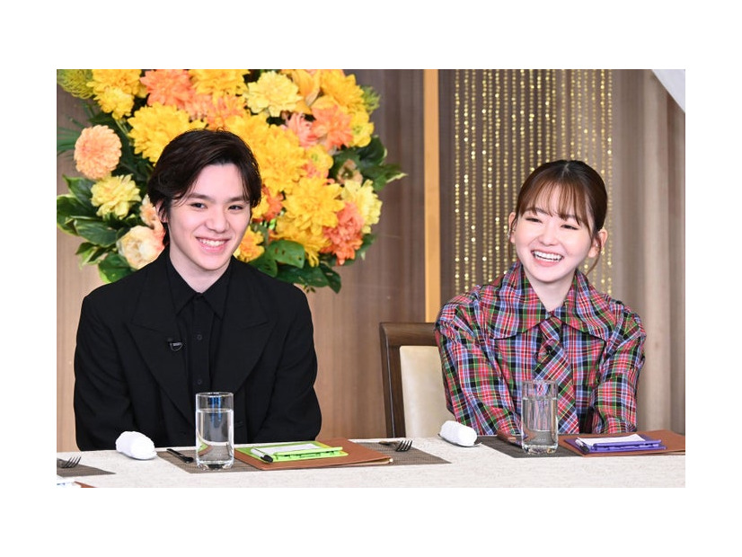 宇野昌磨、山田杏奈（C）日本テレビ