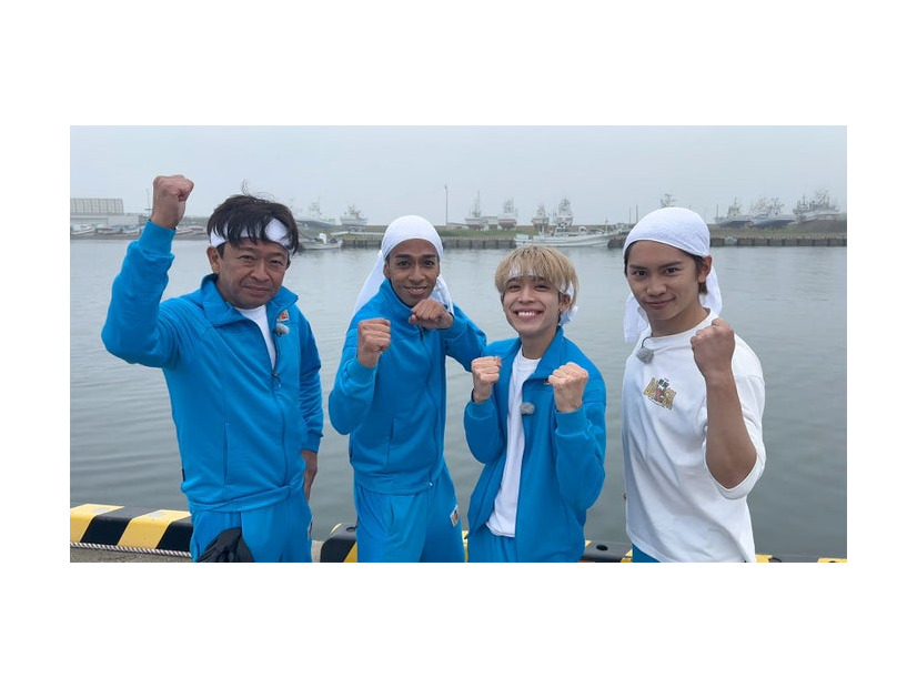 （左から）城島茂、草間リチャード敬太、松島聡、藤原丈一郎（C）日本テレビ