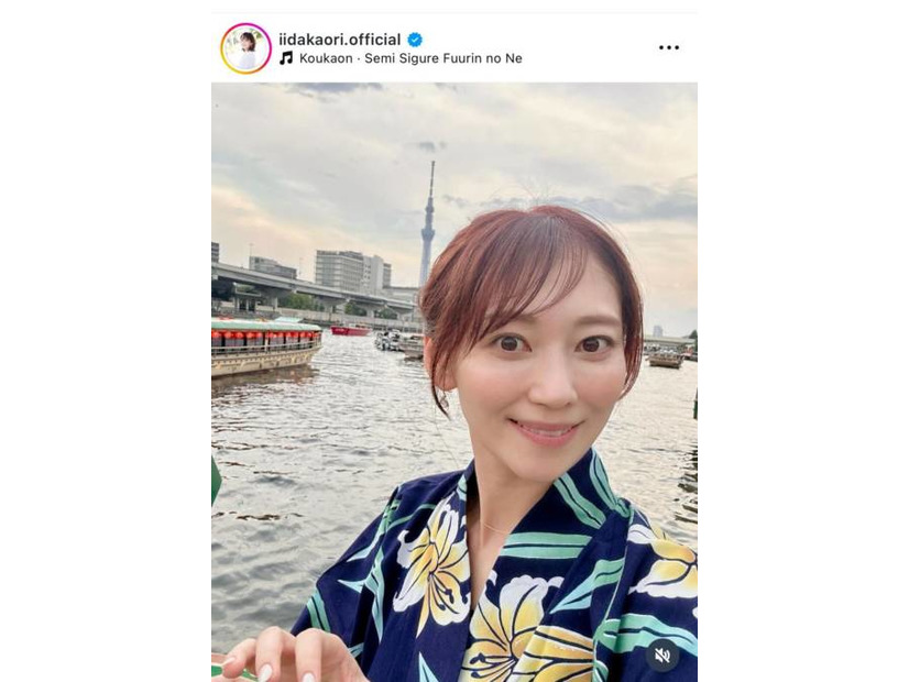 飯田圭織、モー娘。時代の“思い出の浴衣”着用SHOTに「当時と変わらぬ美しさ」「懐かしい！」の声