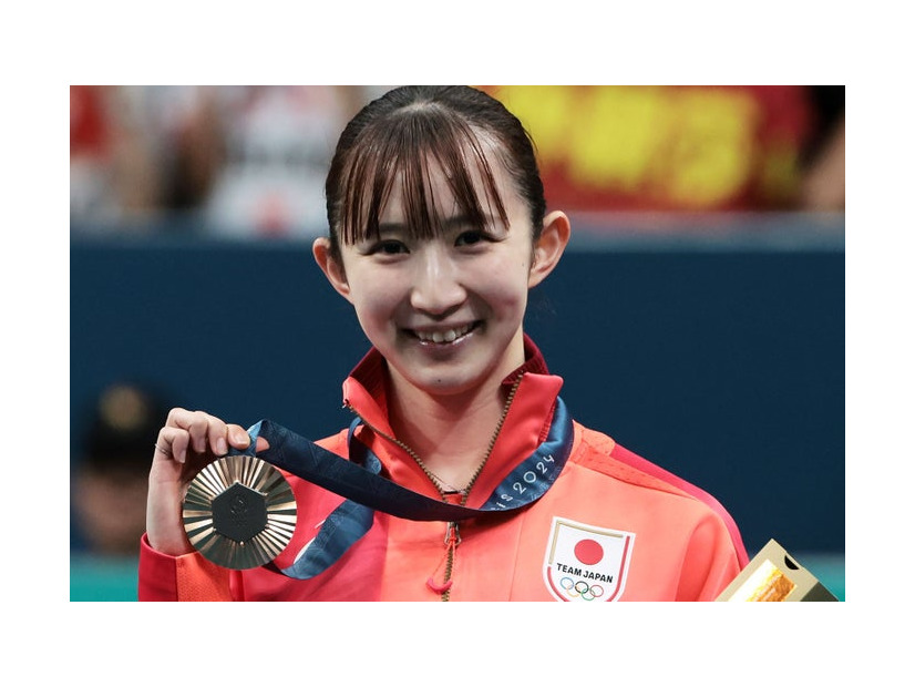 早田ひな選手／photo by Getty Images