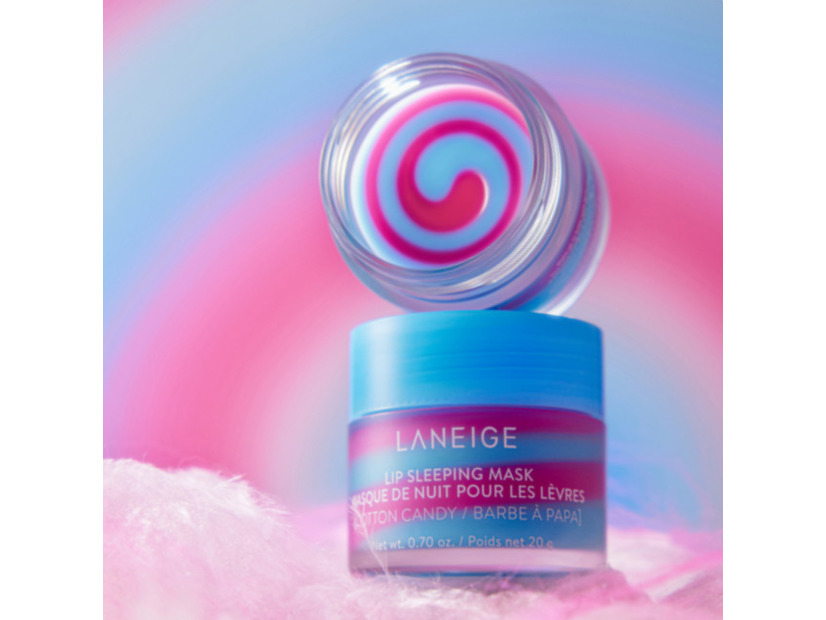 LANEIGE、リップスリーピングマスク限定！甘い夢に誘うフレーバー「コットンキャンディ」が数量限定で発売