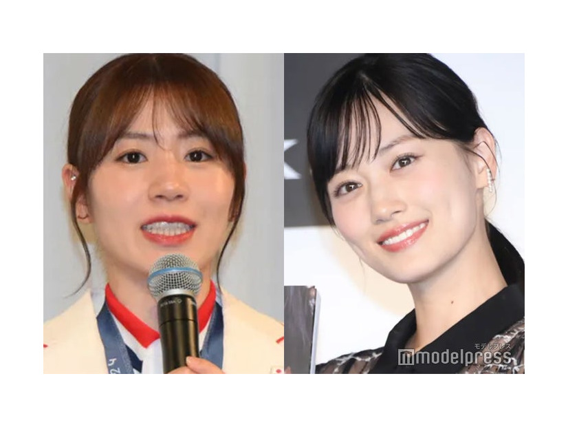 志田千陽選手、山下美月（C）モデルプレス