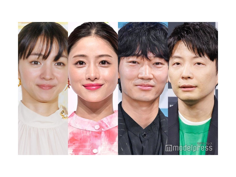 （左から）満島ひかり、石原さとみ、綾野剛、星野源（C）モデルプレス